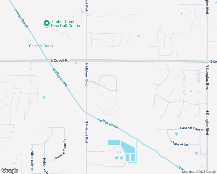 map of restaurants, bars, coffee shops, grocery stores, and more near 7309 Thunder Canyon Avenue in Edmond