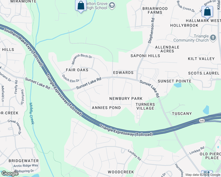 map of restaurants, bars, coffee shops, grocery stores, and more near 113 Red Bark Court in Apex