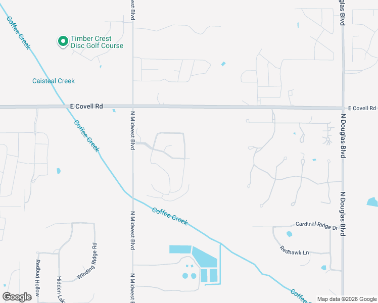 map of restaurants, bars, coffee shops, grocery stores, and more near 2425 Rumble Lane in Edmond