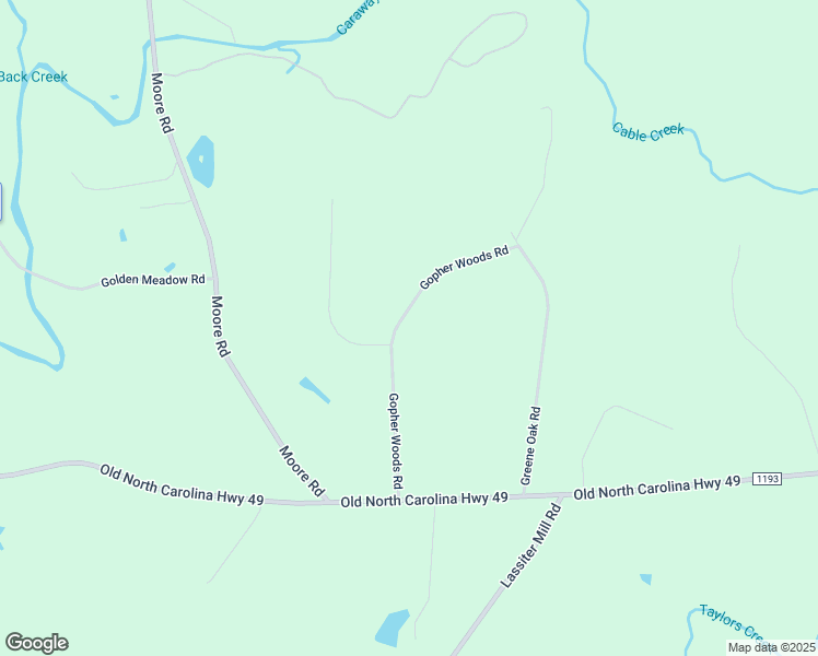 map of restaurants, bars, coffee shops, grocery stores, and more near 1577 Gopher Woods Road in Asheboro