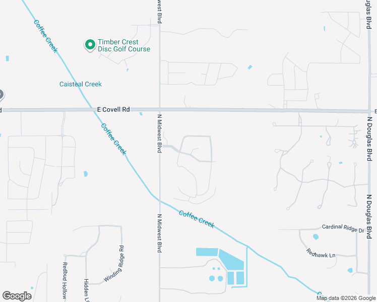 map of restaurants, bars, coffee shops, grocery stores, and more near 2405 Rumble Court in Edmond