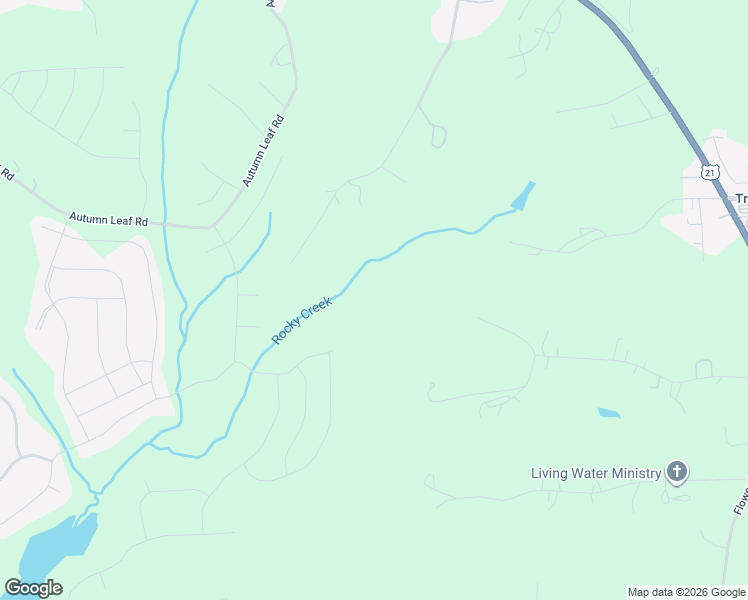 map of restaurants, bars, coffee shops, grocery stores, and more near 327 Byers Road in Troutman