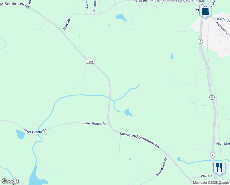 map of restaurants, bars, coffee shops, grocery stores, and more near 11955 Linwood-Southmont Road in Lexington