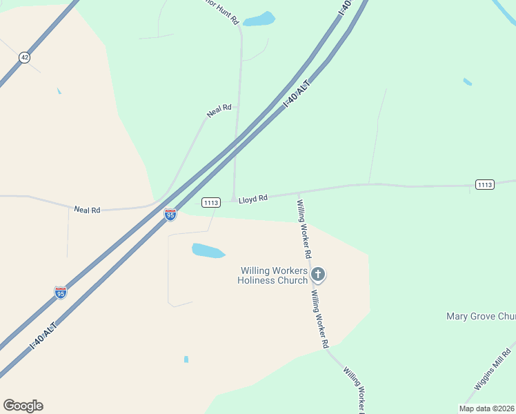 map of restaurants, bars, coffee shops, grocery stores, and more near 5319 Lloyd Road in Lucama