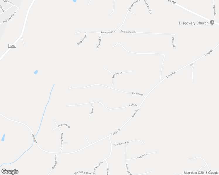 map of restaurants, bars, coffee shops, grocery stores, and more near 667 Fontana Drive in Clayton