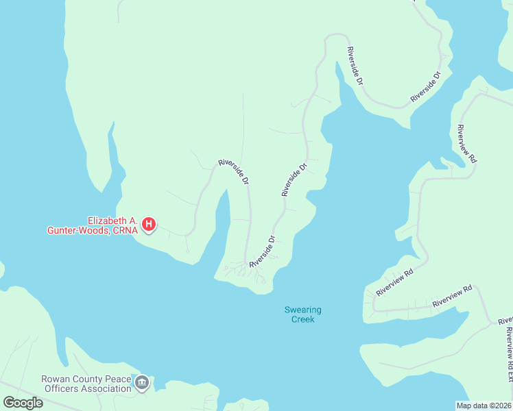 map of restaurants, bars, coffee shops, grocery stores, and more near 2668 Riverside Drive in Lexington