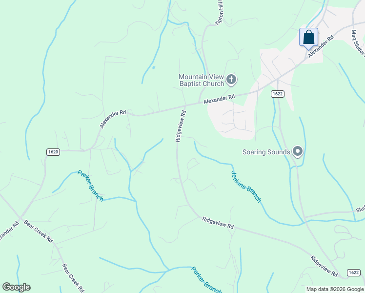 map of restaurants, bars, coffee shops, grocery stores, and more near 437 Ridgeview Road in Leicester