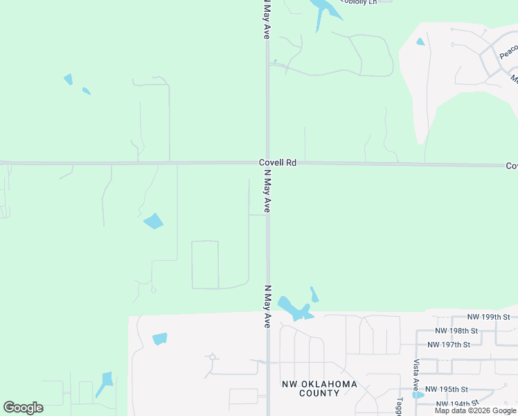 map of restaurants, bars, coffee shops, grocery stores, and more near 20526 Antler Farms Drive in Edmond
