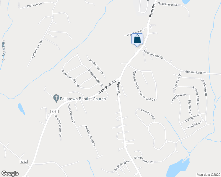 map of restaurants, bars, coffee shops, grocery stores, and more near 131 State Park Road in Troutman