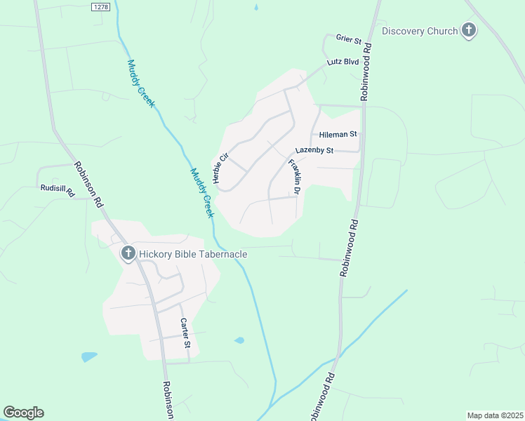 map of restaurants, bars, coffee shops, grocery stores, and more near 1624 Lazenby Street in Newton