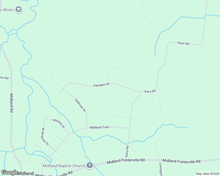 map of restaurants, bars, coffee shops, grocery stores, and more near 308 Paragon Drive in Bell Buckle