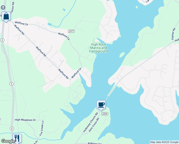 map of restaurants, bars, coffee shops, grocery stores, and more near 261 Cleveland Drive in Lexington