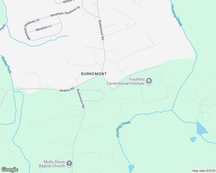 map of restaurants, bars, coffee shops, grocery stores, and more near 4672 Western Avenue in Morganton