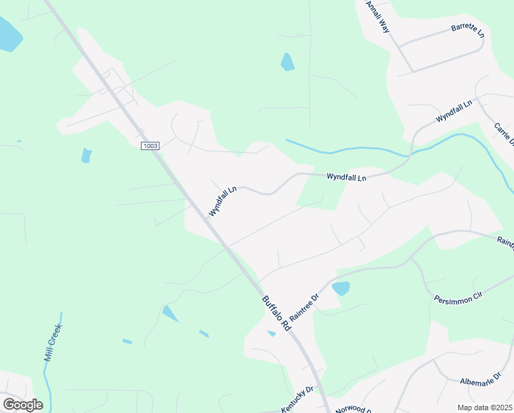 map of restaurants, bars, coffee shops, grocery stores, and more near 224 Wyndfall Lane in Clayton