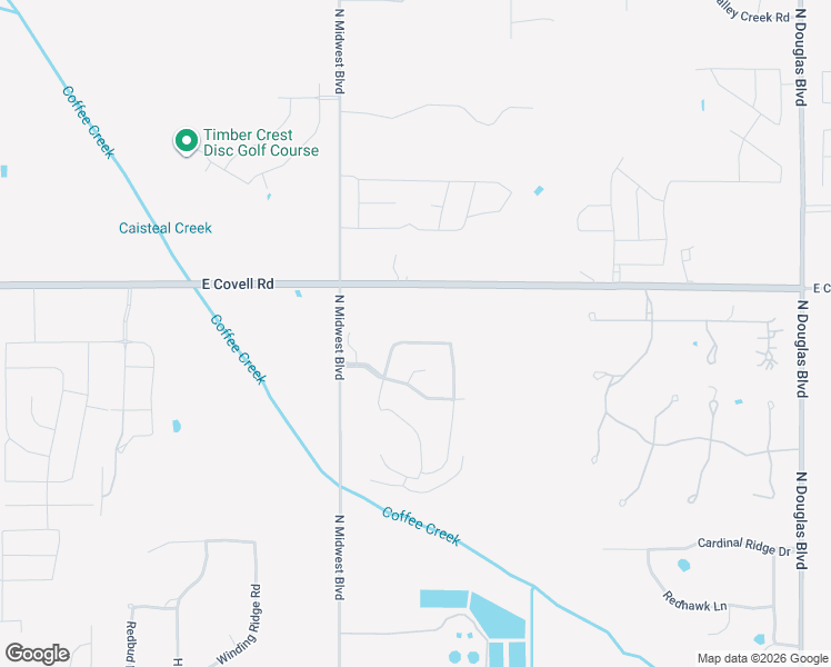 map of restaurants, bars, coffee shops, grocery stores, and more near 7317 Whirlwind Way in Edmond
