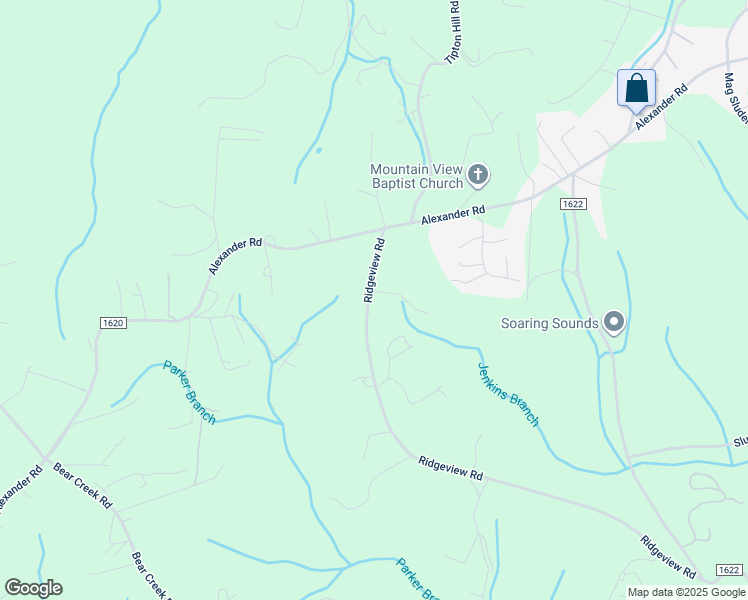 map of restaurants, bars, coffee shops, grocery stores, and more near 437 Ridgeview Road in Leicester