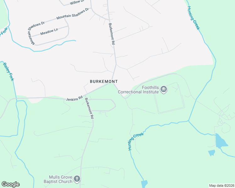 map of restaurants, bars, coffee shops, grocery stores, and more near 4672 Western Avenue in Morganton