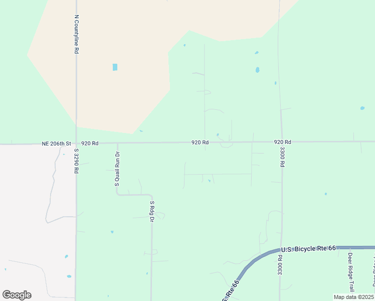 map of restaurants, bars, coffee shops, grocery stores, and more near 329521 920 Road in Wellston