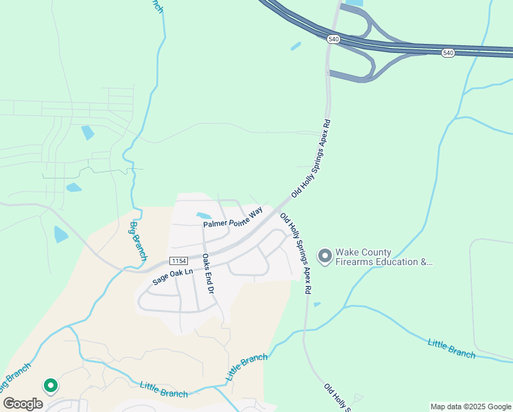 map of restaurants, bars, coffee shops, grocery stores, and more near 416 Palmer Pointe Way in Apex