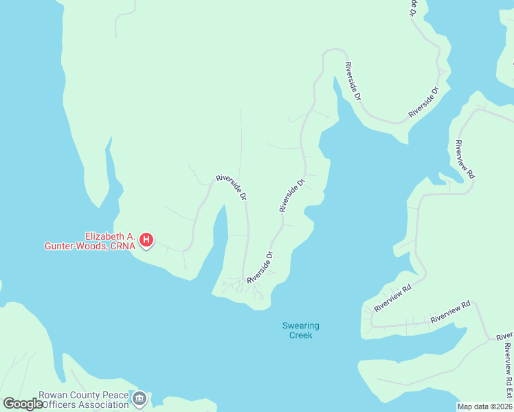 map of restaurants, bars, coffee shops, grocery stores, and more near 2668 Riverside Drive in Lexington