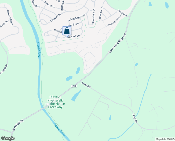 map of restaurants, bars, coffee shops, grocery stores, and more near 284 Gretzky Parkway in Clayton