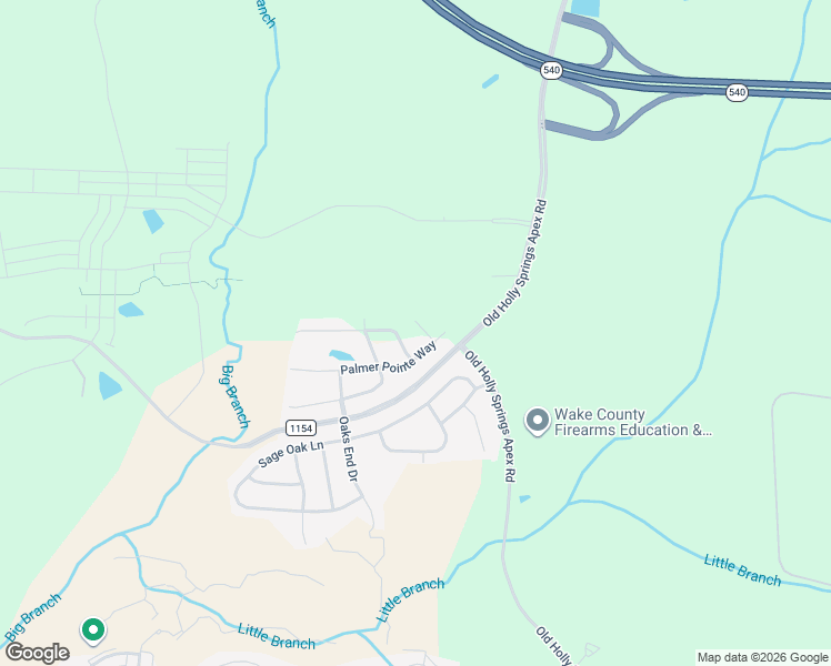 map of restaurants, bars, coffee shops, grocery stores, and more near 108 Old Wisteria Court in Holly Springs