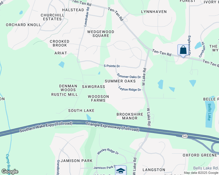 map of restaurants, bars, coffee shops, grocery stores, and more near 3601 Bentgrass Court in Apex