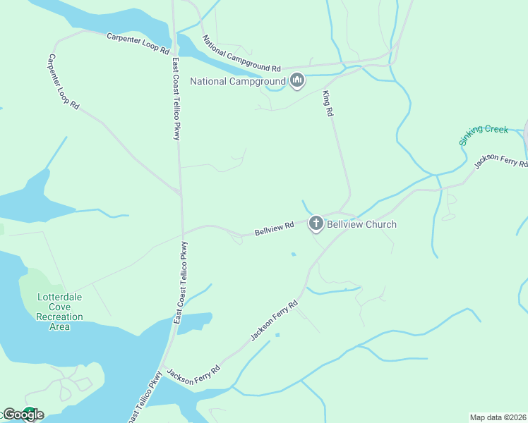 map of restaurants, bars, coffee shops, grocery stores, and more near 831 Bellview Road in Greenback