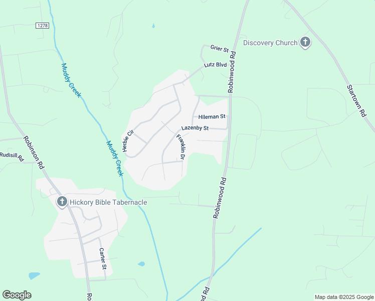 map of restaurants, bars, coffee shops, grocery stores, and more near 1782 Franklin Drive in Newton