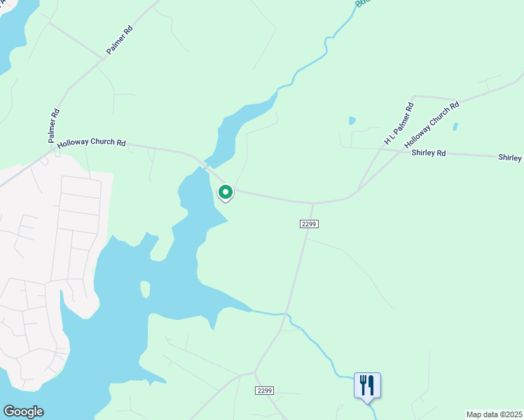map of restaurants, bars, coffee shops, grocery stores, and more near 2988 Holloway Church Road in Lexington