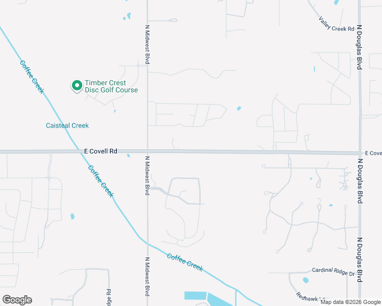 map of restaurants, bars, coffee shops, grocery stores, and more near 7321 East Covell Road in Edmond