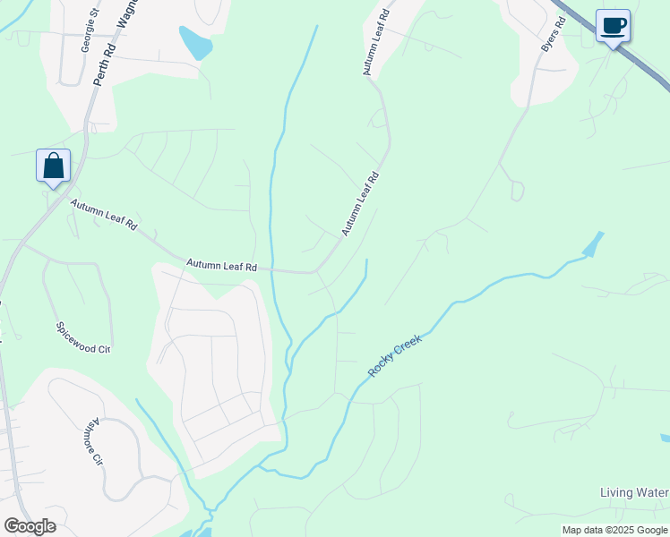 map of restaurants, bars, coffee shops, grocery stores, and more near in Troutman