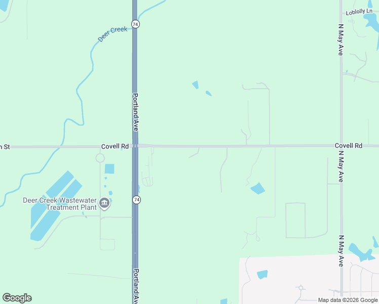 map of restaurants, bars, coffee shops, grocery stores, and more near 20611 Deer Springs Circle in Edmond