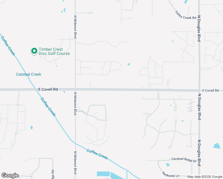 map of restaurants, bars, coffee shops, grocery stores, and more near 7503 East Covell Road in Edmond