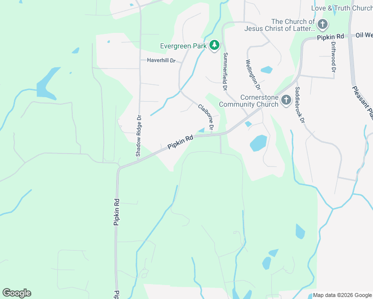 map of restaurants, bars, coffee shops, grocery stores, and more near 15 Windwood Drive in Jackson