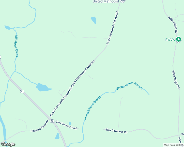 map of restaurants, bars, coffee shops, grocery stores, and more near 2937 Parks Crossroads Church Road in Ramseur