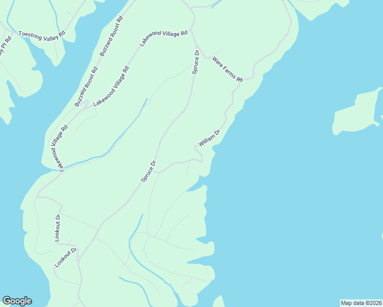 map of restaurants, bars, coffee shops, grocery stores, and more near 617 William Drive in Spring City