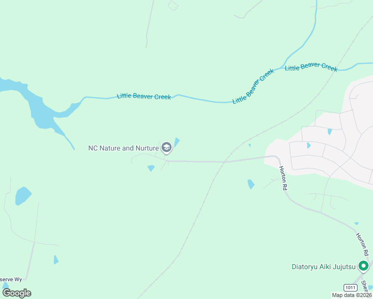 map of restaurants, bars, coffee shops, grocery stores, and more near 9824 Horton Road in New Hill