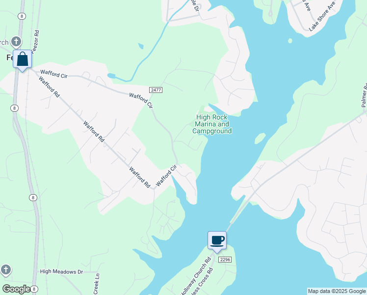 map of restaurants, bars, coffee shops, grocery stores, and more near 160 Dockside Drive in Lexington