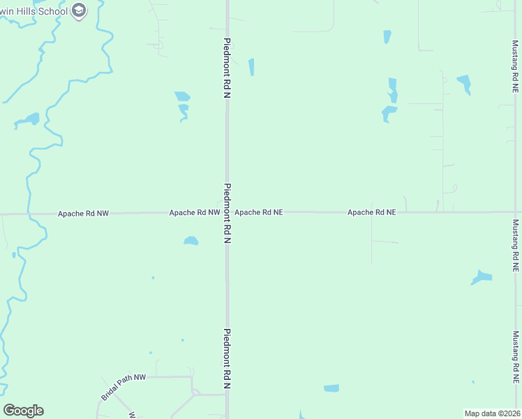 map of restaurants, bars, coffee shops, grocery stores, and more near 194 Apache Northeast in Piedmont