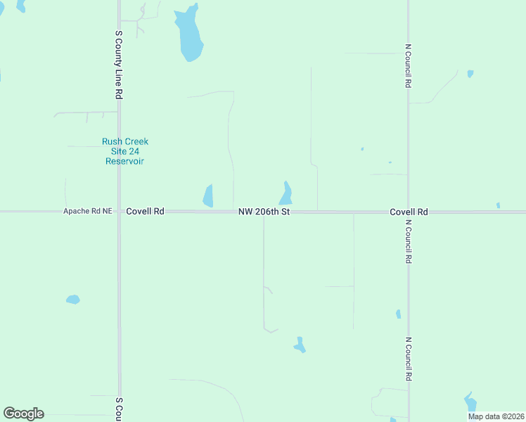 map of restaurants, bars, coffee shops, grocery stores, and more near 8609 Covell Road in Edmond
