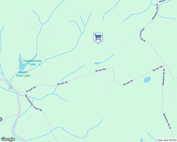 map of restaurants, bars, coffee shops, grocery stores, and more near 3450 Brook Road in Greenback