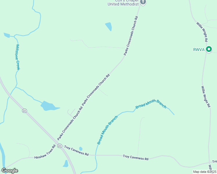 map of restaurants, bars, coffee shops, grocery stores, and more near 2937 Parks Crossroads Church Road in Ramseur