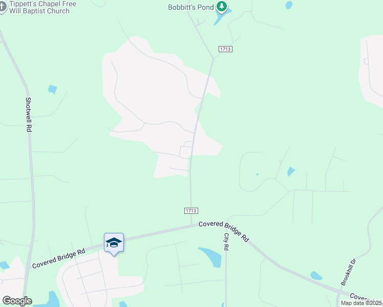 map of restaurants, bars, coffee shops, grocery stores, and more near 327F Bobbitt Road in Clayton