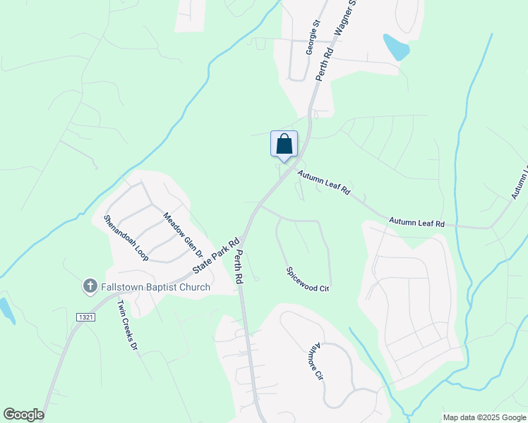 map of restaurants, bars, coffee shops, grocery stores, and more near 105 Spicewood Circle in Troutman