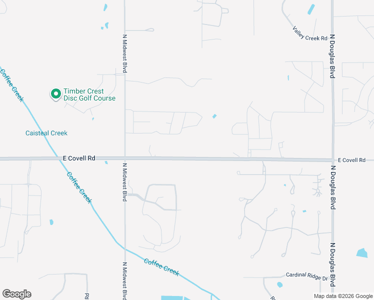 map of restaurants, bars, coffee shops, grocery stores, and more near 7503 East Covell Road in Edmond