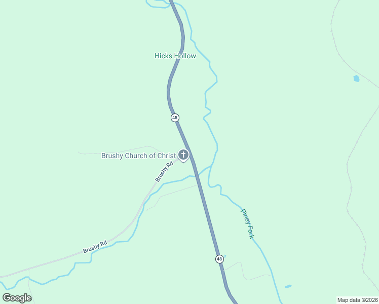 map of restaurants, bars, coffee shops, grocery stores, and more near 100 Brushy Road in Centerville