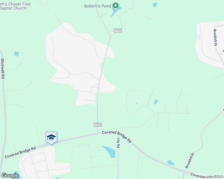 map of restaurants, bars, coffee shops, grocery stores, and more near 356 Bobbitt Road in Clayton