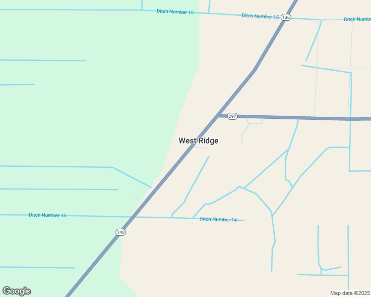 map of restaurants, bars, coffee shops, grocery stores, and more near 5204 State Highway 140 in West Ridge