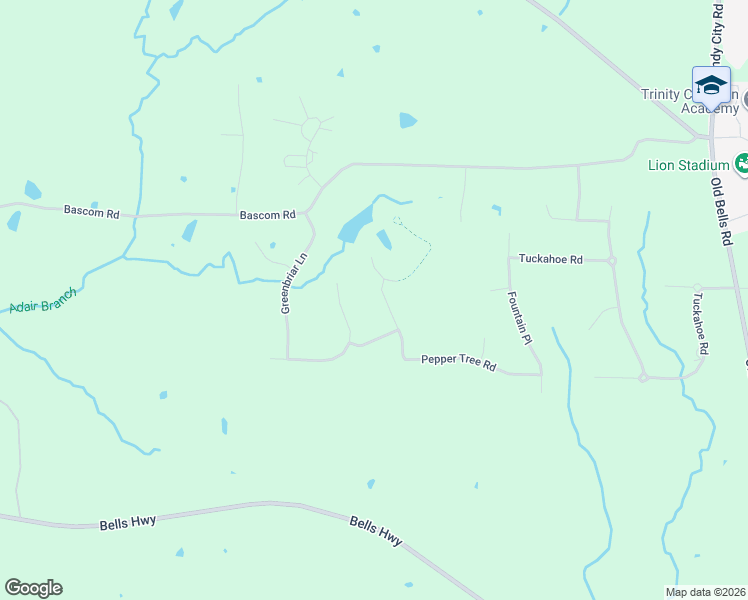 map of restaurants, bars, coffee shops, grocery stores, and more near 127 Lakehaven Drive in Jackson